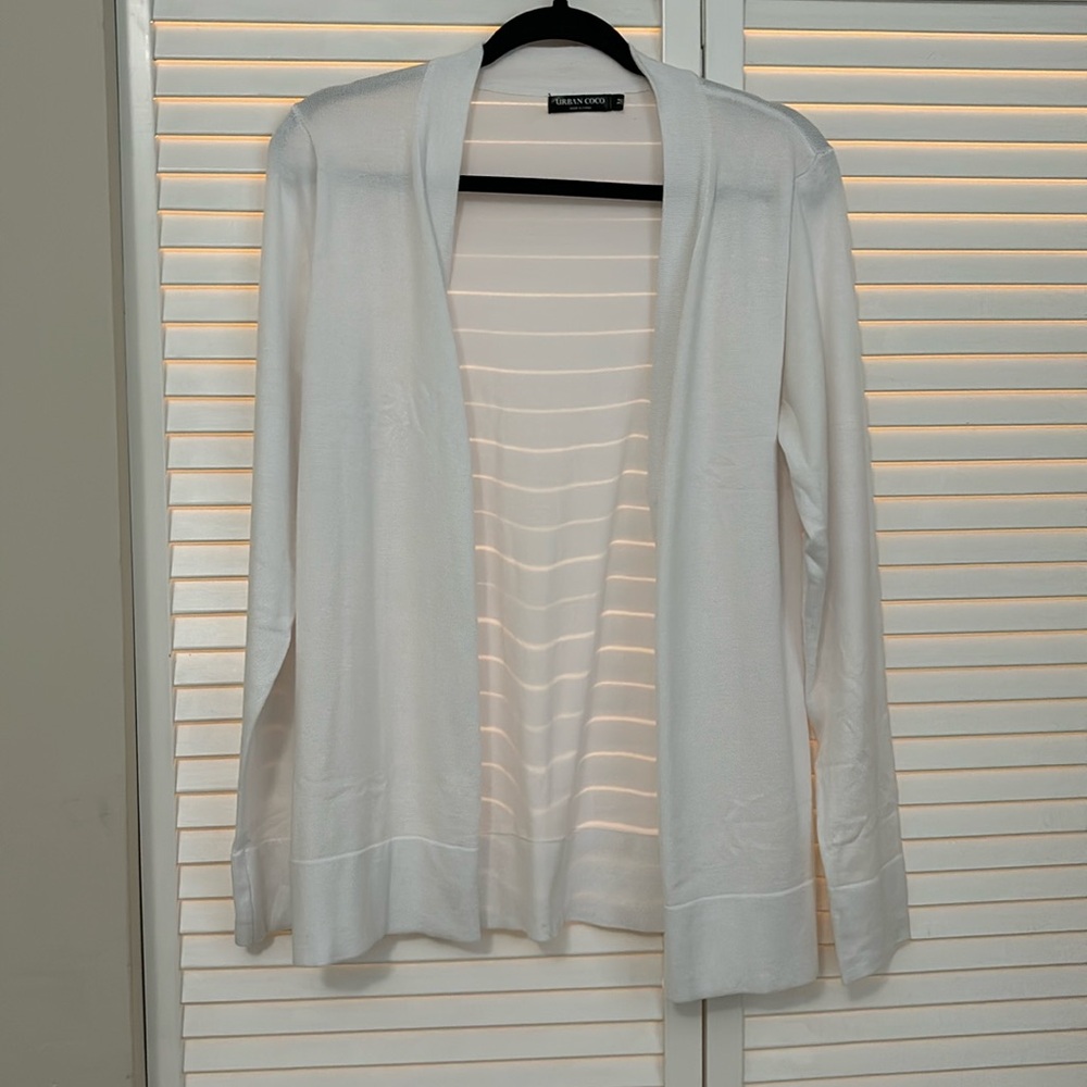 White Cardigan